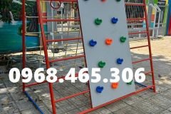 Thang leo dây trẻ em, thang leo sắt chữ A mầm non giá rẻ