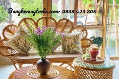 Ghế sofa mây cánh hoa