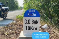 Cột km dán màng phản quang uy tín & chất lượng