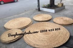 Thảm lục bình tròn trải sàn
