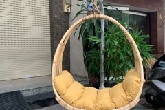 Ghế xích đu treo mây tự nhiên