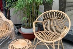 Ghế đơn mây đuôi công