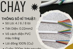 Cáp Báo Cháy ALTEK KABEL 0.22mm2 4/6/8 lõi