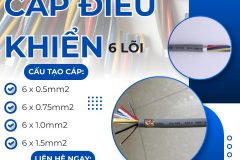 Cáp Điều Khiển 6 Lõi ALTEK KABEL
