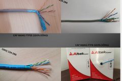 Báo Giá Cáp Mạng Cat5e & Cat6 100% Đồng Chống Nhiễu ALTEK KABEL