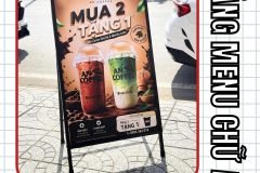 in bảng menu chữ A giá tốt