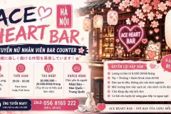 TUYỂN NHÂN VIÊN PHỤC VỤ BAR