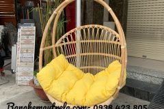Ghế xích đu mây tự nhiên