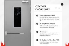 Cửa Thép Chống Cháy: Giải Pháp Bảo Vệ Toàn Diện Cho Mọi Công Trình
