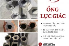 BÁN ỐNG LỤC GIÁC INOX – GIA CÔNG THEO YÊU CẦU | HÀNG SẴN KHO