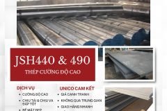 Rao bán thép JSH440 & JSH490