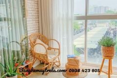 Bộ bàn ghế mây uống trà