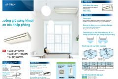 Máy Lạnh Áp Trần Daikin Inverter Tiết Kiệm Điện – Bảo Hành Chính Hãng