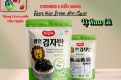 RONG BIỂN SOGIM – NHẸ NHÀNG ĂN NGON, TỐT CHO SỨC KHỎE