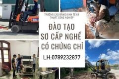 ĐÀO TẠO XE NÂNG-MÁY XÚC-MÁY CẨU CẤP CHỨNG CHỈ TẠI HẢI PHÒNG