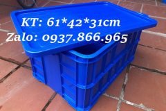 Thùng nhựa đặc có nắp, sóng nhựa bít tại hà nội, tuyển ctv thùng nh