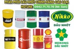 Đại lý mua bán dầu nhớt thủy lực ở tại Long An