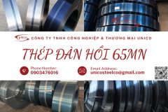 BÁN THÉP 65Mn – THÉP LÒ XO, ĐỘ CỨNG CAO – NHẬN CẮT THEO YÊU CẦU