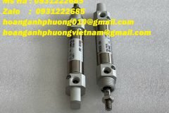 SMC Xy lanh CM2E20-50A dạng thân tròn - piston đơn