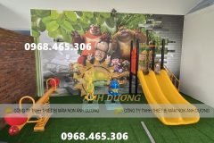 Cầu trượt trẻ em nhập khẩu, cầu trượt trẻ em ngoài trời