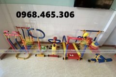 Thiết bị tập gym mầm non nhập khẩu, dụng cụ gym mầm non