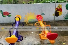 Bập bênh lò xo trẻ em 2 chỗ ngồi hàng nhập khẩu bền chắc an toàn