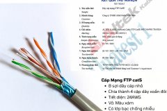 Cáp mạng FTP Cat5 4Pair 24AWG