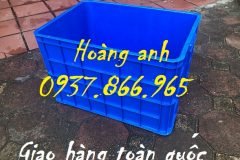 Thùng nhựa cơ khí có nắp , bán thùng nhựa đặc, thùng cơ khí tại hà