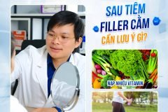 Sau khi tiêm filler cằm cần lưu ý gì?