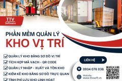 Nhập xuất kho hàng bằng mã vạch và theo vị trí sơ đồ kho