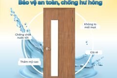 Cửa nhựa ABS cho phòng ngủ giải pháp hoàn hảo cho không gian sống hiện đại