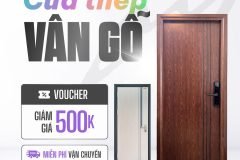 Cửa Thép Vân Gỗ: Giải Pháp An Toàn và Thẩm Mỹ Cho Mọi Công Trình