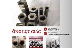 BÁN ỐNG LỤC GIÁC INOX – GIA CÔNG THEO YÊU CẦU
