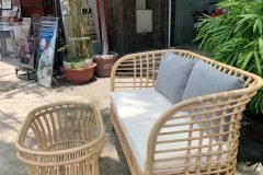 Bàn ghế mây tự nhiên