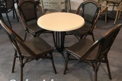 Ghế nhựa giả mây cafe giá rẻ