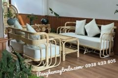 Sofa mây tre đan- Bàn ghế mây phòng khách