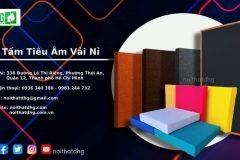 TẤM TIÊU ÂM VẢI NỈ – GIẢI PHÁP KHÔNG GIAN ÊM ÁI, CHUYÊN NGHIỆP