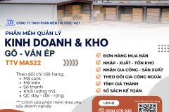 Phần mềm kinh doanh, sản xuất Gỗ, Ván Ép, Pallet