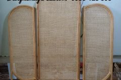 Bình phong mây mắt cáo giá rẻ nhỏ gọn