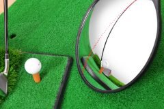 Gương cầu lồi tập golf, gương tập golf