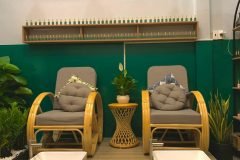Sofa đơn mây tre