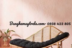 Ghế mây thư giãn dáng dài