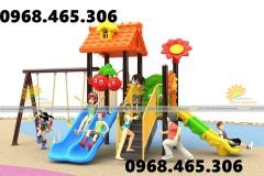 Cầu trượt liên hoàn ngoài trời, bộ liên hoàn cầu trượt trẻ em