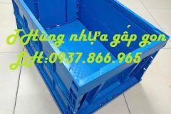 Thùng nhựa gấp gọn thông minh, khay nhựa gập, thùng nhựa gấp tiết kiệ