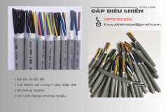 Dây cáp điều khiển có lưới chống nhiễu RVVP Altek Kabel