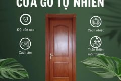 Cửa Gỗ Tự Nhiên Sự Đầu Tư Xứng Tầm Cho Không Gian Sống Đẳng Cấp