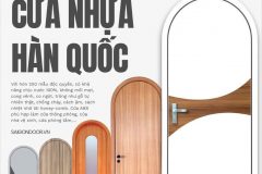 Cửa nhựa abs Hàn Quốc