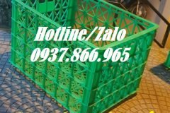 Sọt kéo hàng, sọt 8 bánh xe, sọt giao hàng dành cho shiper, bán sọt gi