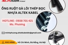 Ống ruột gà lõi thép bọc nhựa Altek Kabel