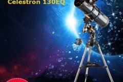 Kính thiên văn phản xạ celestron AstroMaster 130 EQ